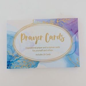 New PRAYER CARDS Includes 20 Unique Inspirational Bible Scripture Cards
